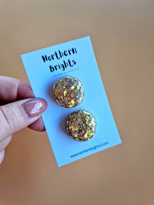 Heath Studs - Gold - by Northern Brights