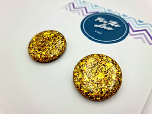 Gold Shards Maxi Studs